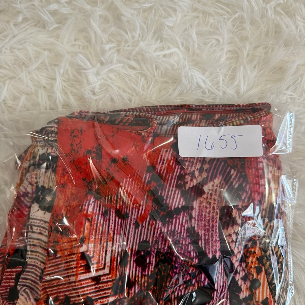 Hale Bob Womens Lulie Beaded Snake Print Jersey Dress Size Small 3/4 Sleeve - Picture 10 of 10